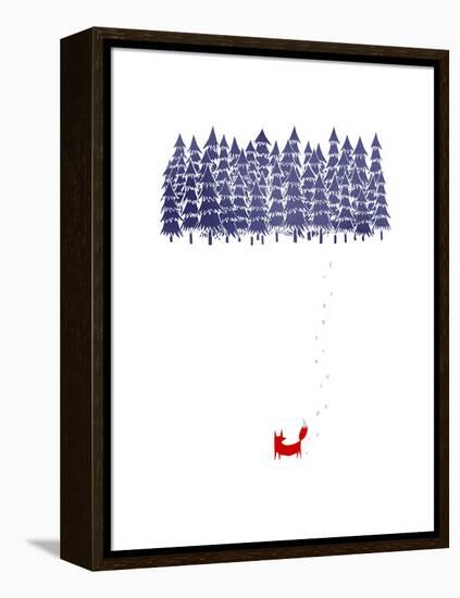 Alone in the Forest-Robert Farkas-Framed Stretched Canvas