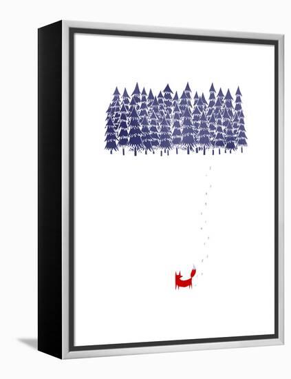 Alone in the Forest-Robert Farkas-Framed Stretched Canvas