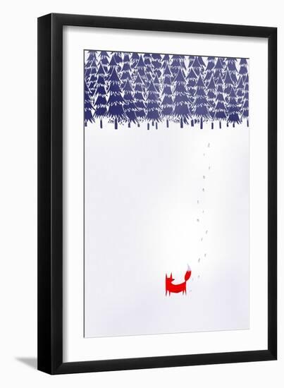 Alone in the Forest-Robert Farkas-Framed Premium Giclee Print