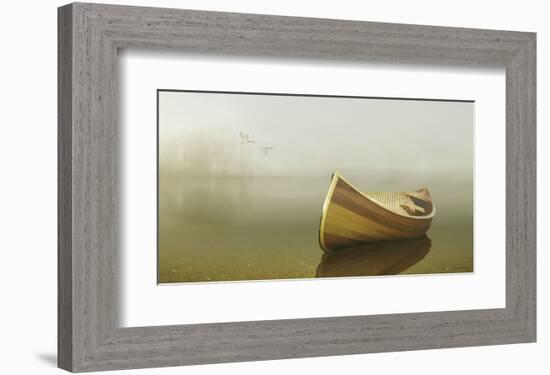 Alone in the Mist 2-Carlos Casamayor-Framed Art Print