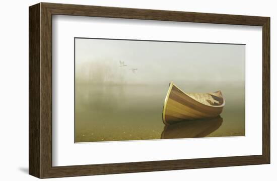 Alone in the Mist 2-Carlos Casamayor-Framed Art Print