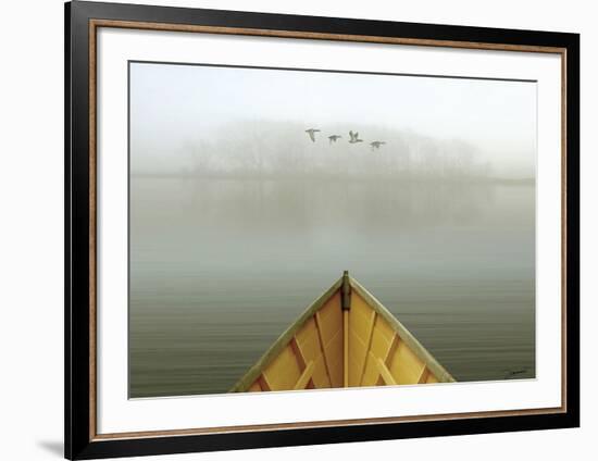 Alone in the Mist 3-Carlos Casamayor-Framed Art Print