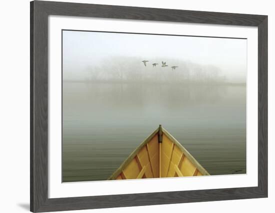 Alone in the Mist 3-Carlos Casamayor-Framed Art Print