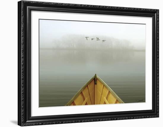 Alone in the Mist 3-Carlos Casamayor-Framed Art Print