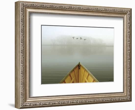 Alone in the Mist 3-Carlos Casamayor-Framed Art Print