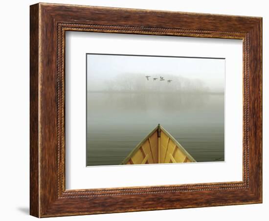 Alone in the Mist 3-Carlos Casamayor-Framed Art Print