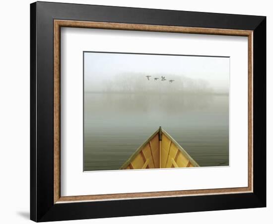 Alone in the Mist 3-Carlos Casamayor-Framed Art Print