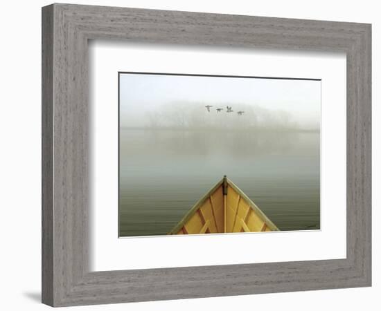 Alone in the Mist 3-Carlos Casamayor-Framed Art Print