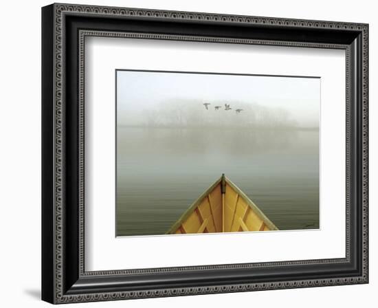 Alone in the Mist 3-Carlos Casamayor-Framed Art Print