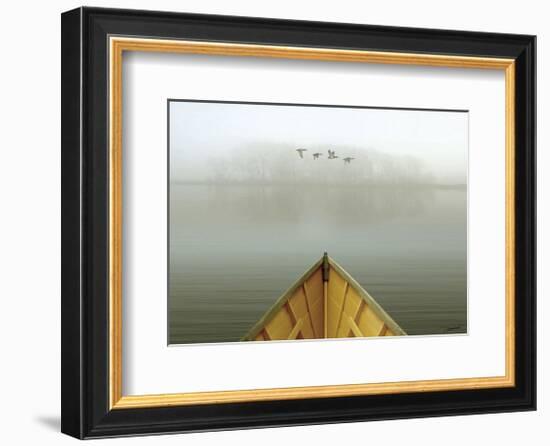 Alone in the Mist 3-Carlos Casamayor-Framed Art Print