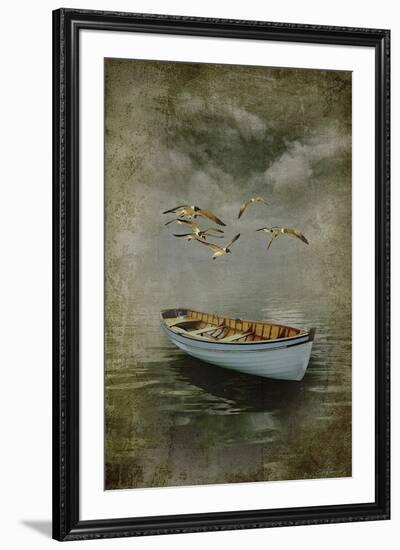 Alone in the Mist-Carlos Casamayor-Framed Giclee Print