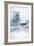 Alone in White-Philippe Sainte-Laudy-Framed Photographic Print