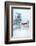 Alone in White-Philippe Sainte-Laudy-Framed Photographic Print