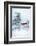 Alone in White-Philippe Sainte-Laudy-Framed Photographic Print