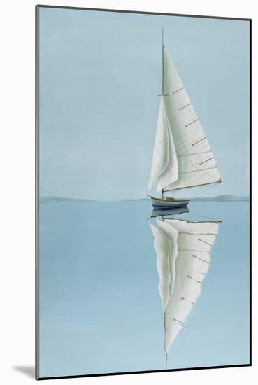 Alone On The Water-Max Maxx-Mounted Art Print