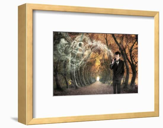 Alone-null-Framed Art Print