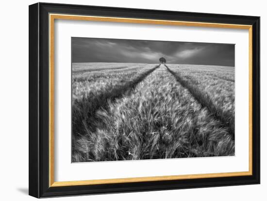 Alone-null-Framed Art Print