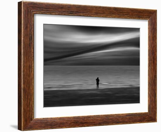 Alone-Josh Adamski-Framed Photographic Print