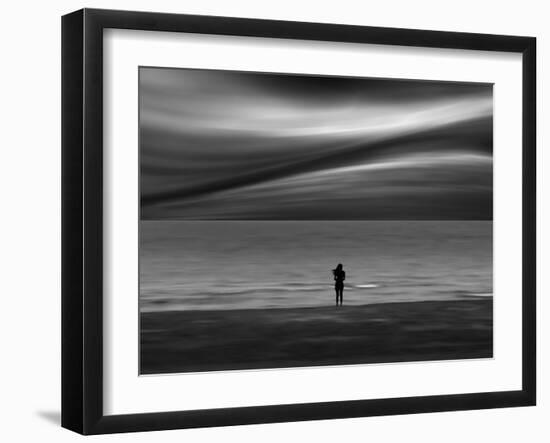 Alone-Josh Adamski-Framed Photographic Print