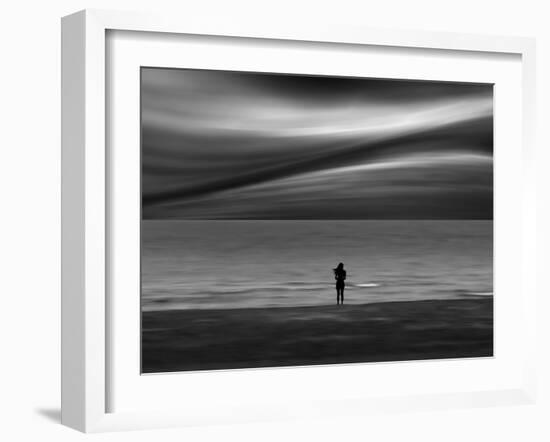 Alone-Josh Adamski-Framed Photographic Print