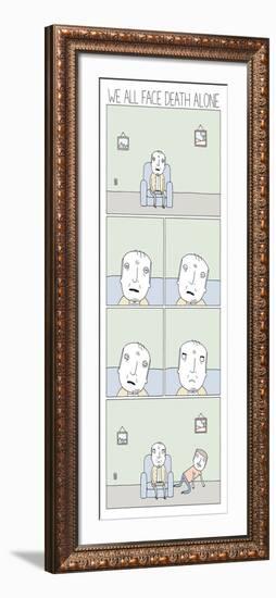 Alone-Reza Farazmand-Framed Art Print