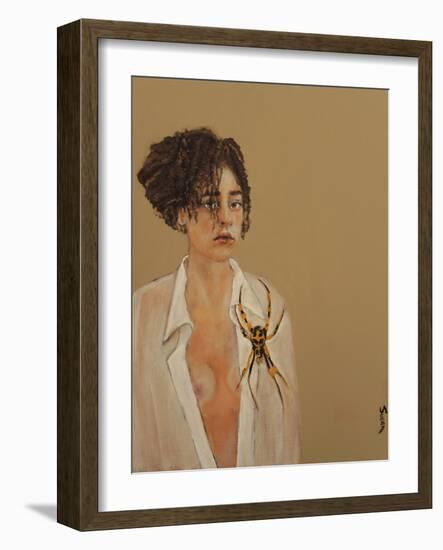 Along Came a Spider, 2017-Susan Adams-Framed Giclee Print