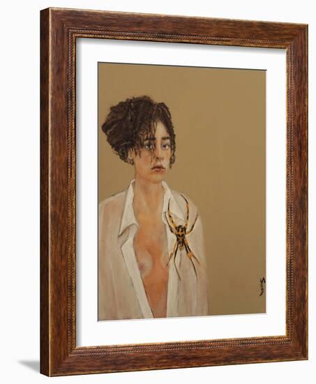 Along Came a Spider, 2017-Susan Adams-Framed Giclee Print