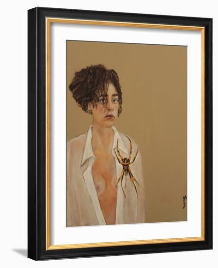 Along Came a Spider, 2017-Susan Adams-Framed Giclee Print