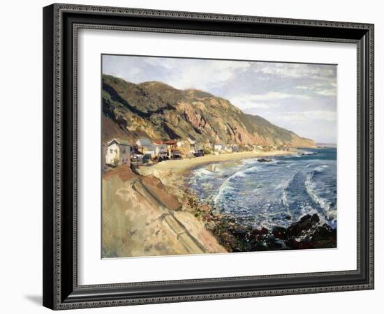 Along Malibu-Emil Kosa, Sr-Framed Art Print