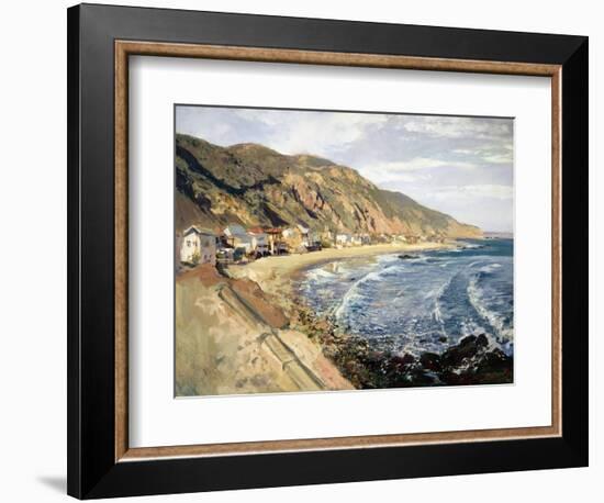 Along Malibu-Emil Kosa, Sr-Framed Art Print