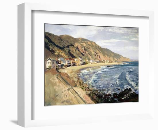 Along Malibu-Emil Kosa, Sr-Framed Art Print