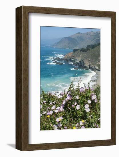 Along the Big Sur Coastline, California-Zandria Muench Beraldo-Framed Photographic Print