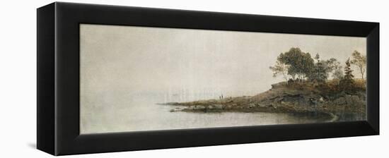 Along the Coast, Circa 1881-Frederic Edwin Church-Framed Premier Image Canvas