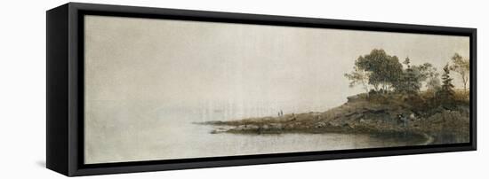 Along the Coast, Circa 1881-Frederic Edwin Church-Framed Premier Image Canvas