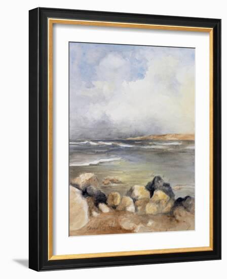 Along the Coast of Sardinia I-Lanie Loreth-Framed Art Print