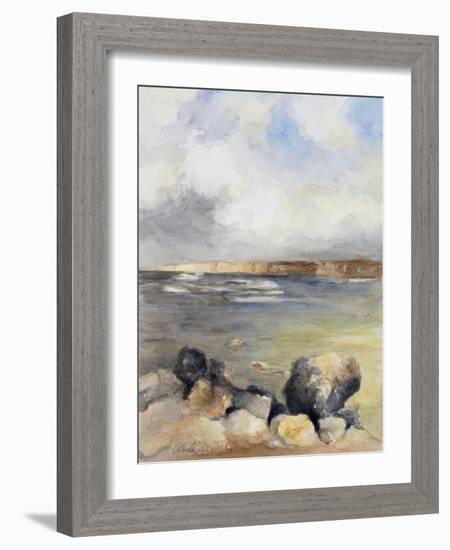 Along the Coast of Sardinia II-Lanie Loreth-Framed Art Print