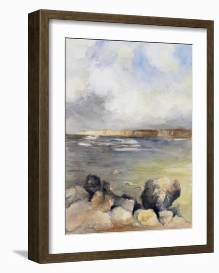 Along the Coast of Sardinia II-Lanie Loreth-Framed Art Print