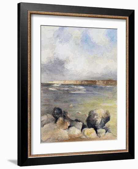 Along the Coast of Sardinia II-Lanie Loreth-Framed Art Print