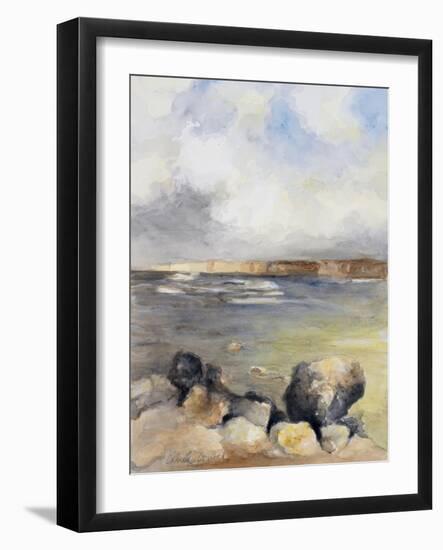 Along the Coast of Sardinia II-Lanie Loreth-Framed Art Print