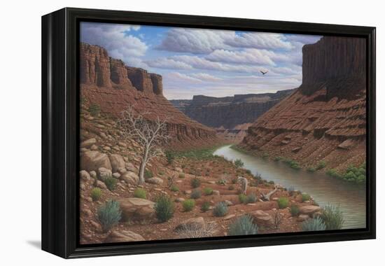 Along the Colorado-Robert Wavra-Framed Premier Image Canvas