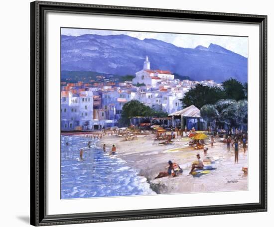 Along The Costa Brava-Howard Behrens-Framed Art Print