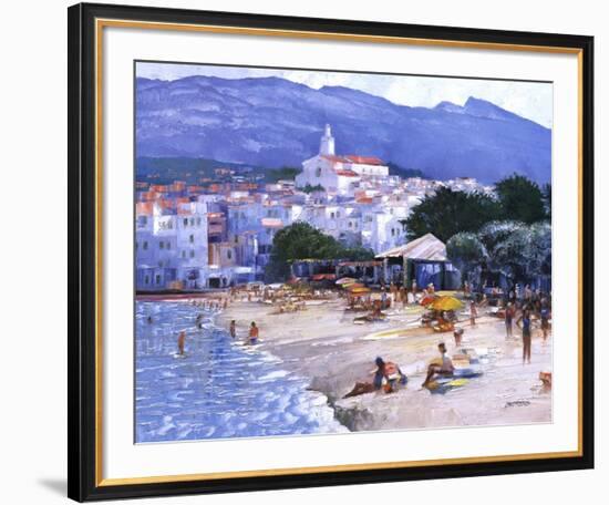 Along The Costa Brava-Howard Behrens-Framed Art Print