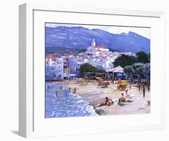 Along The Costa Brava-Howard Behrens-Framed Art Print