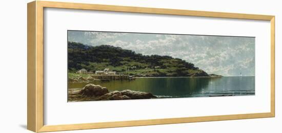 Along the Maine Coast, c.1885-Alfred Thompson Bricher-Framed Giclee Print