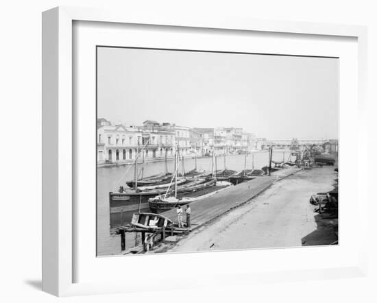 Along the Matanzas River, Matanzas, Cuba-null-Framed Photo