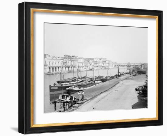 Along the Matanzas River, Matanzas, Cuba-null-Framed Photo