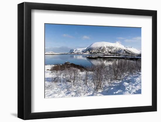 Along the National Tourist Road, Lofoten Islands, Arctic, Norway, Scandinavia-Sergio Pitamitz-Framed Photographic Print