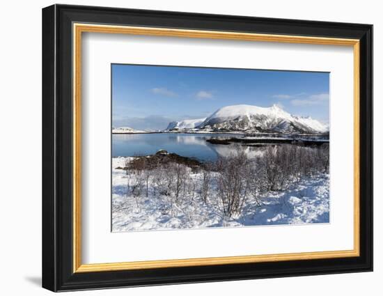 Along the National Tourist Road, Lofoten Islands, Arctic, Norway, Scandinavia-Sergio Pitamitz-Framed Photographic Print