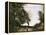 Along the Path-Jean-Baptiste-Camille Corot-Framed Premier Image Canvas