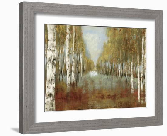 Along the Path-Allison Pearce-Framed Art Print